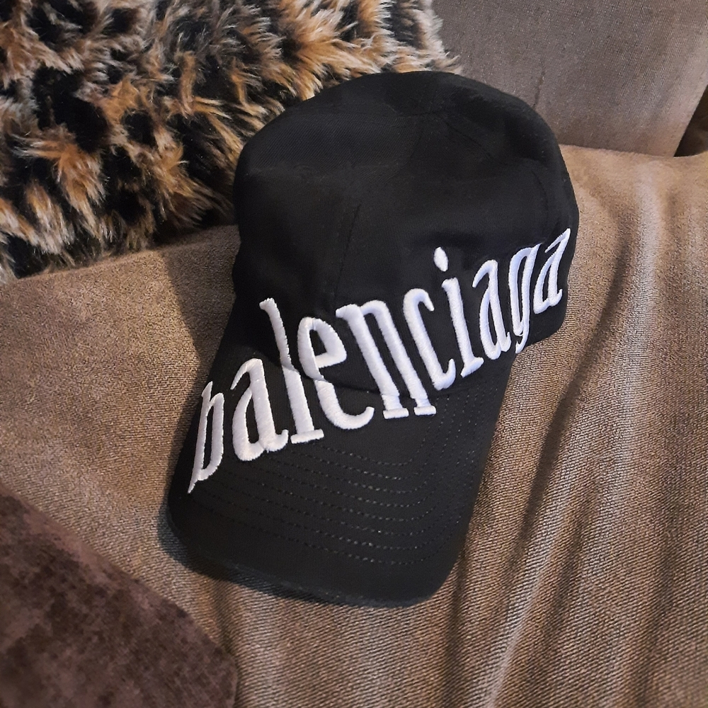 Balenciaga Diagonal Logo Cap